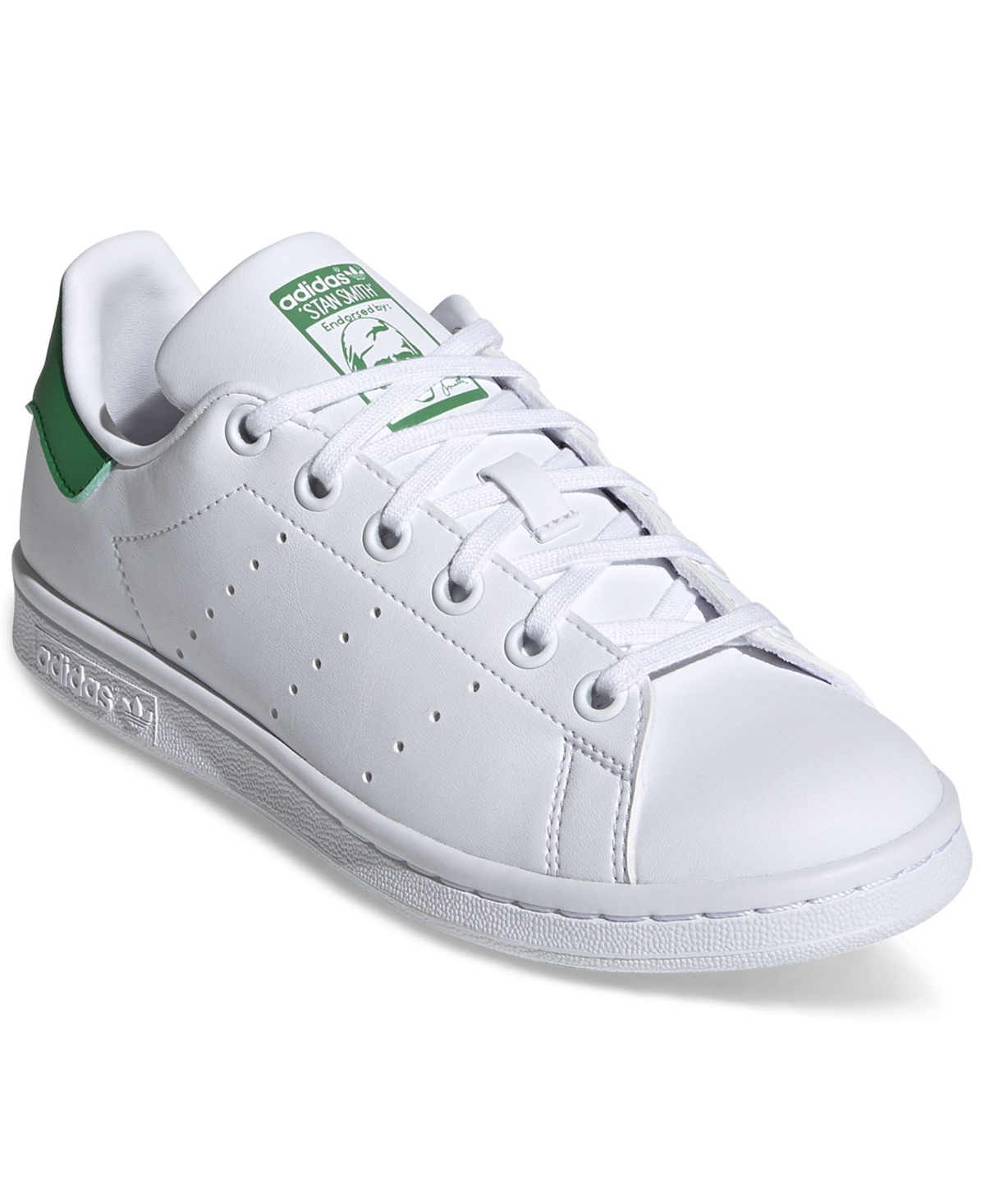 UPC 194813877062 product image for adidas Big Kids Originals Stan Smith Primegreen Casual Sneakers from Finish Line | upcitemdb.com