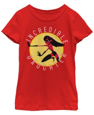 Big Girls Incredibles 2 Incredible Daughter Circle Short Sleeve T-shirt