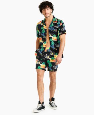 Deus Ex Machina - Men's Sandbar Lambada Short-Sleeve Shirt