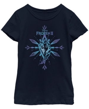 Big Girls Frozen 2 Elsa the Element Short Sleeve T-shirt