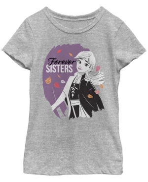 Big Girls Frozen 2 Sister Ana Short Sleeve T-shirt