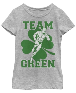 Big Girls Justice League Aquaman Team Short Sleeve T-shirt