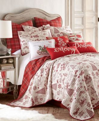 Yuletide Plaid 2-Pc. Sham Set, European