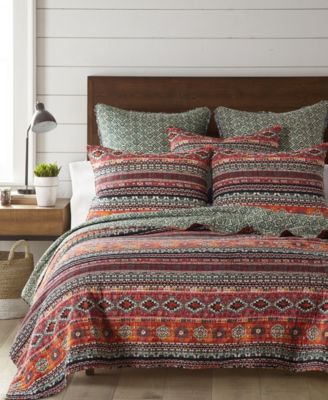 Vista Textured Reversible 2-Pc. Quilt Set, Full/Queen