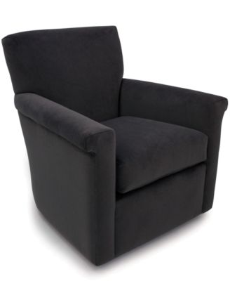 Furniture - Karlane 33" Fabric Swivel Chair