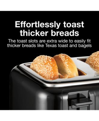Wide Slot 4-Slice Toaster