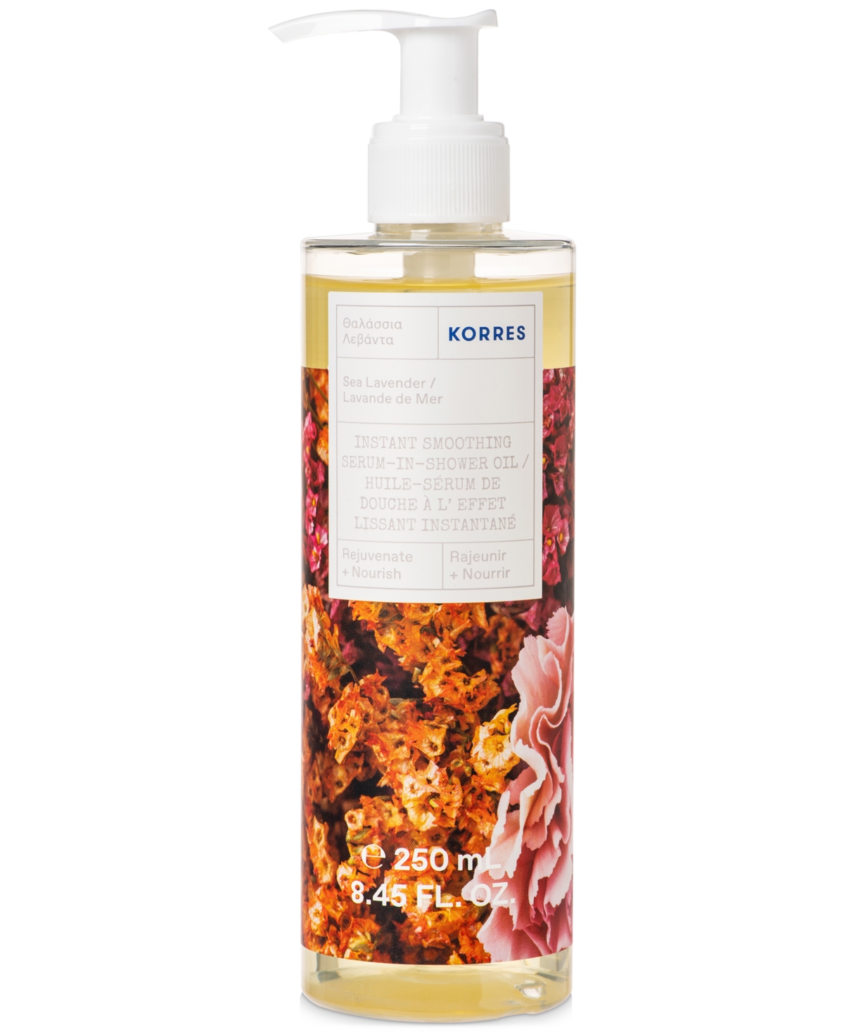 Korres Sea Lavender Instant Smoothing Serum-In-Shower Oil