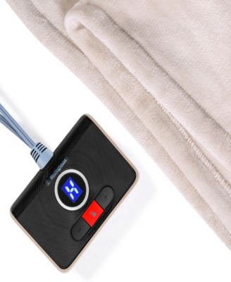 Westinghouse Westing House Reversible Heated Velour Blankets