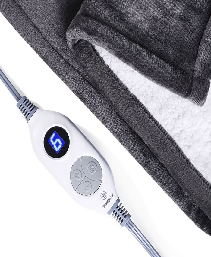 Westinghouse Heated Throw in Micro Velour, 50" x 60" & Reviews