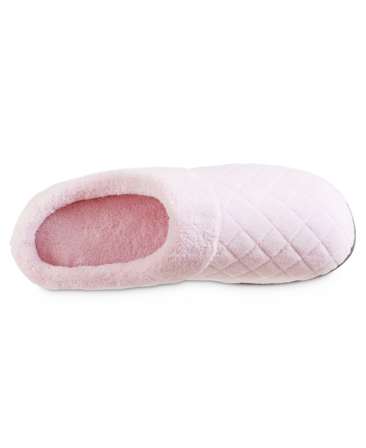 Isotoner Signature Women's Milly Hoodback Slippers In Light Grey