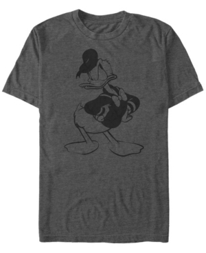 Shop Fifth Sun Men's Old Print Donald Short Sleeve Crew T-shirt In Charcoal