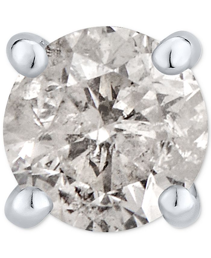 Macy's Men's Single Diamond Stud Earring (1/4 ct. t.w.) Macy's
