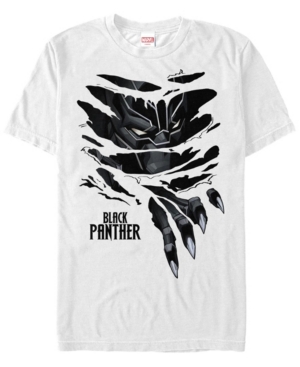 Fifth Sun Men's Panther Breakthrough Short Sleeve Crew T-shirt In White