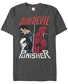Men's Punisher Devil Short Sleeve Crew T-shirt