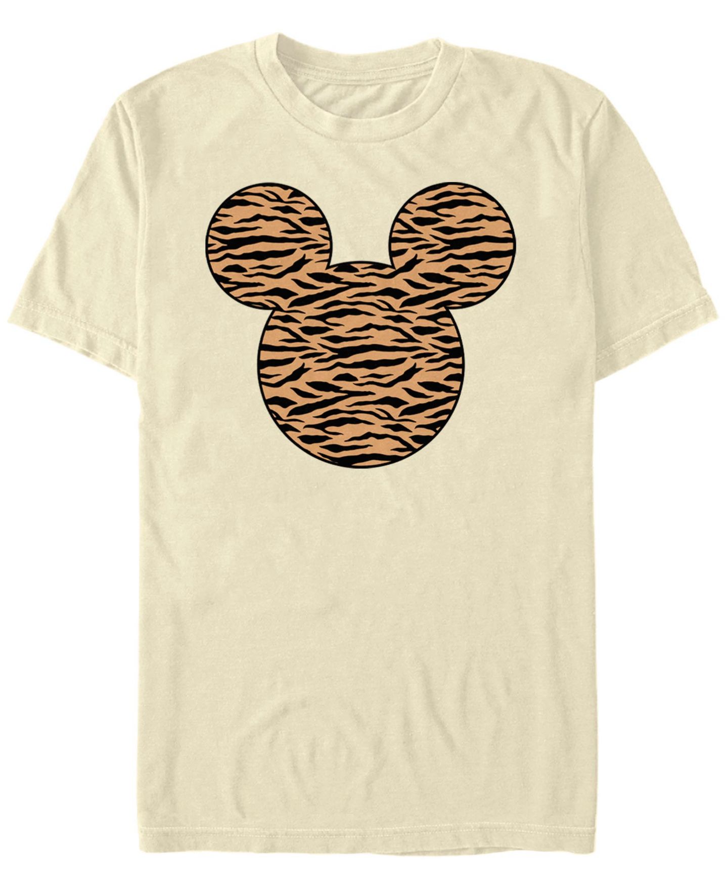 Мужская футболка Fifth Sun Mickey Tiger Fill Short Sleeve Crew, цвет: Натуральный — фото 1