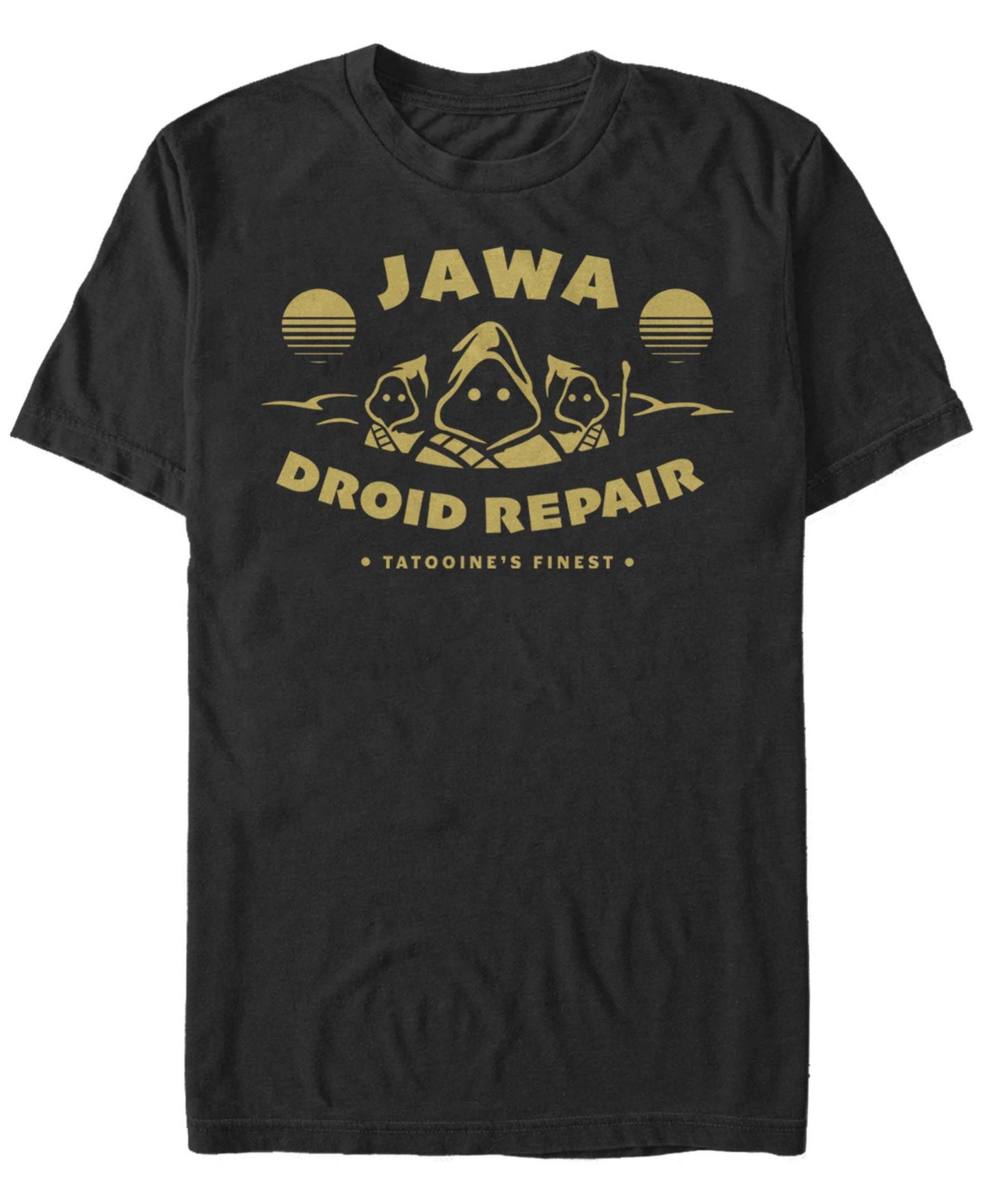Мужская футболка Fifth Sun Jawa Repair Short Sleeve Crew, цвет: Чёрный — фото 1