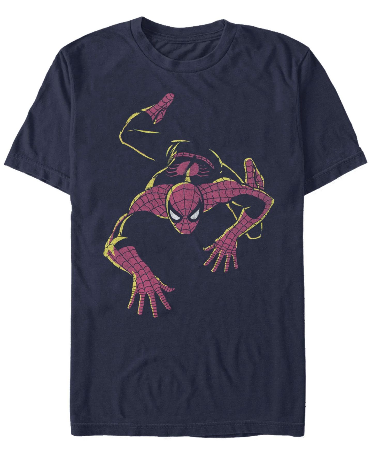 Мужская футболка Fifth Sun Spidey Crawl Short Sleeve Crew, цвет: Тёмно-синий — фото 1