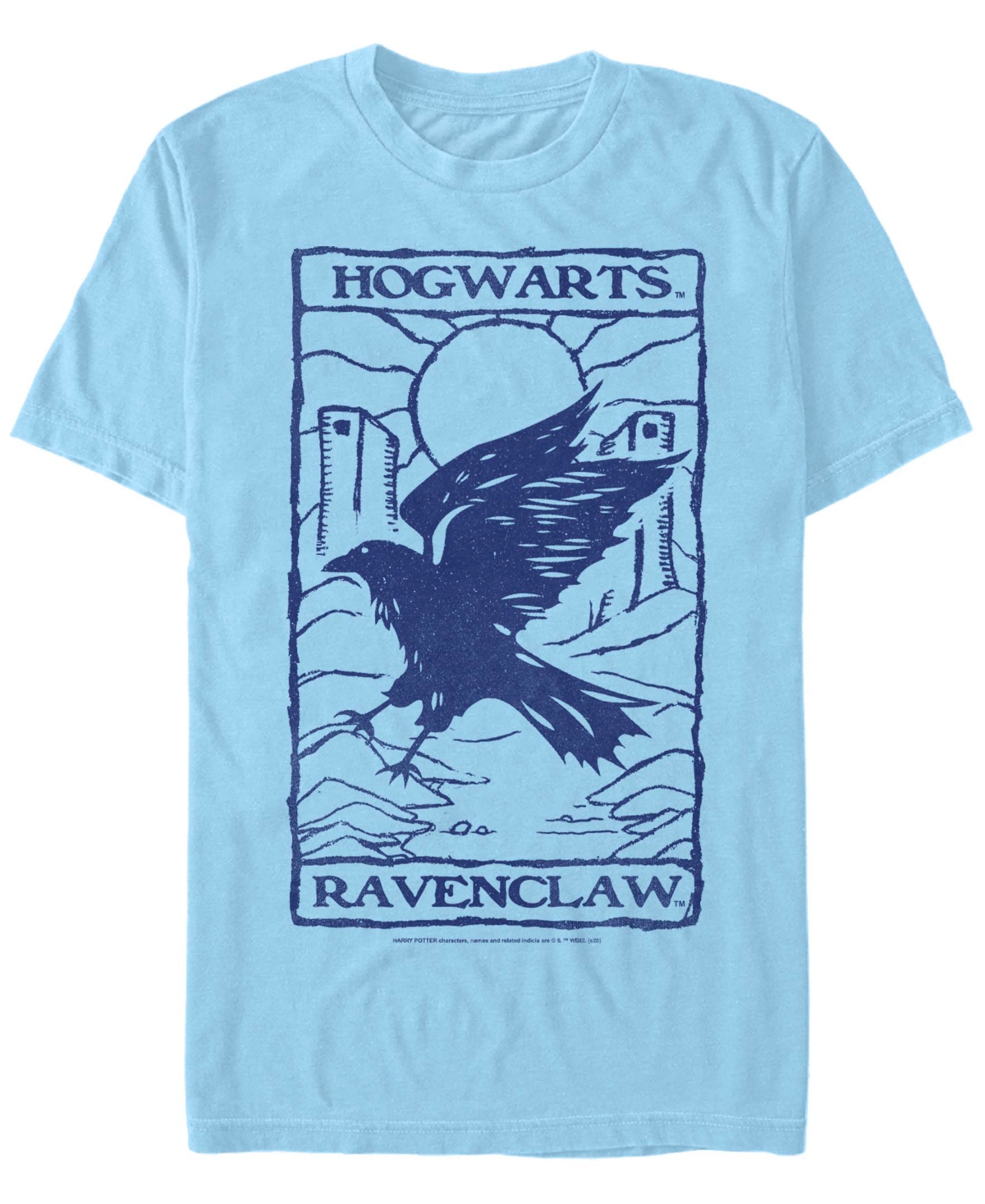 Fifth Sun Men's Ravenclaw Tarot Short Sleeve Crew T-shirt