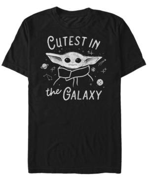 Fifth Sun Men's Cutest In The Galaxy Short Sleeve Crew T-shirt In Black