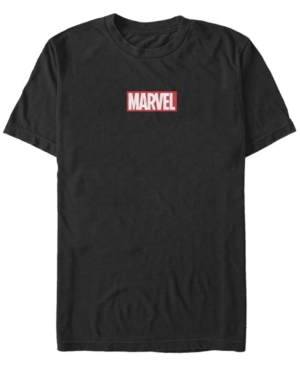 Fifth Sun Men's Marvel Brick Short Sleeve Crew T-shirt In Black