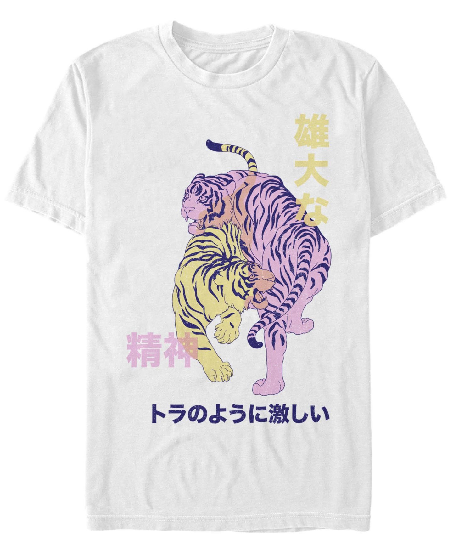Мужская футболка Fifth Sun Double Tiger Short Sleeve Crew, цвет: Белый — фото 1