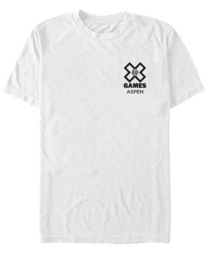 Fifth Sun Men's Stacked Logo Short Sleeve Crew T-shirt In White