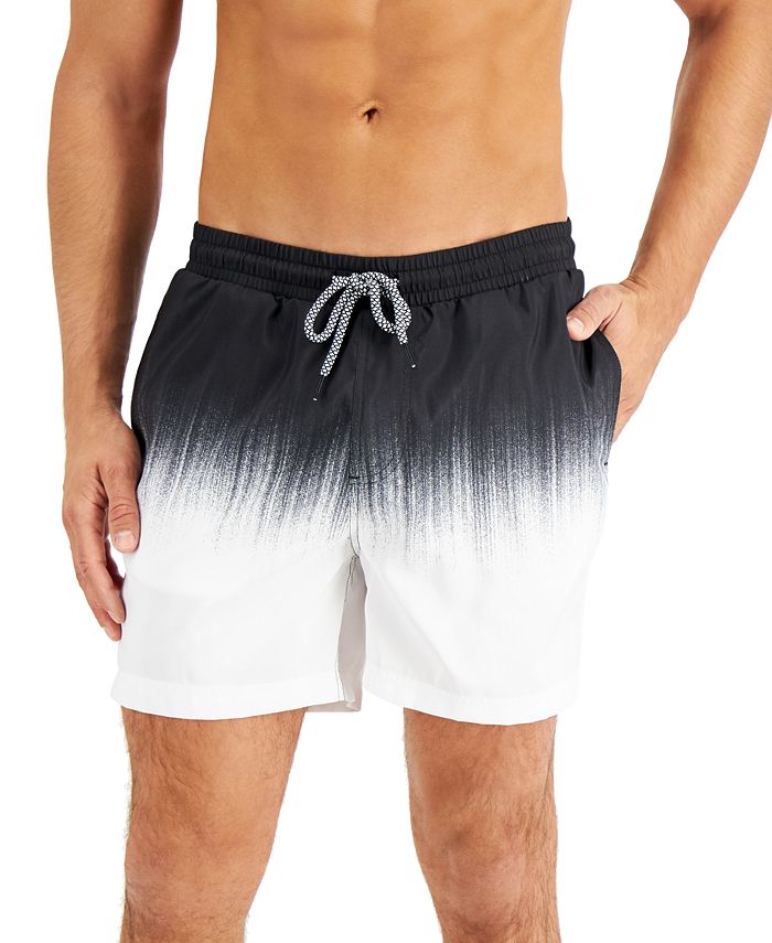 I.N.C. International Concepts INC Men's Regular-Fit Quick-Dry Solid 5 Swim  Trunks, Created for Macy's - Macy's
