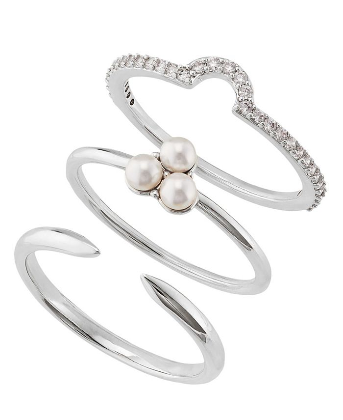 Nadri set of 5 stacking rings store