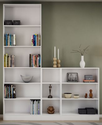 Berkley Ready-to-Assemble Tall Narrow Bookcase