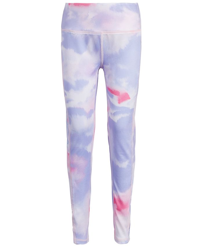 Calvin Klein Plus Size Tie-Dyed High-Waist Leggings - Macy's