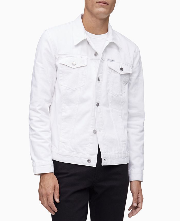 Calvin Klein Men's Essential Trucker Denim Jacket - Macy's