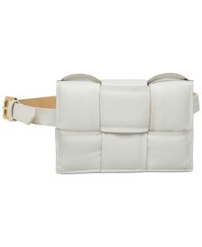 Women's Oversized Woven Belt Bag 