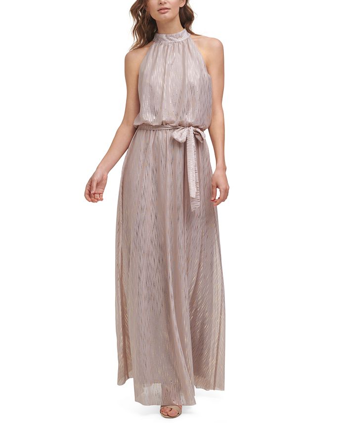 Jessica howard 2025 metallic dress