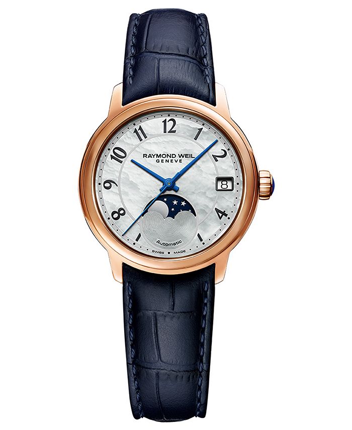 Raymond weil hotsell leather strap