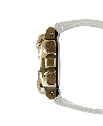 G-Shock - Men's Analog-Digital Clear Resin Strap Watch 49mm