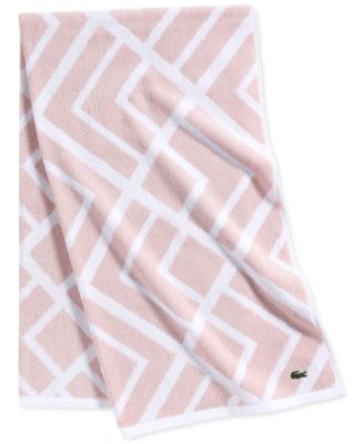 macy's lacoste bath towels