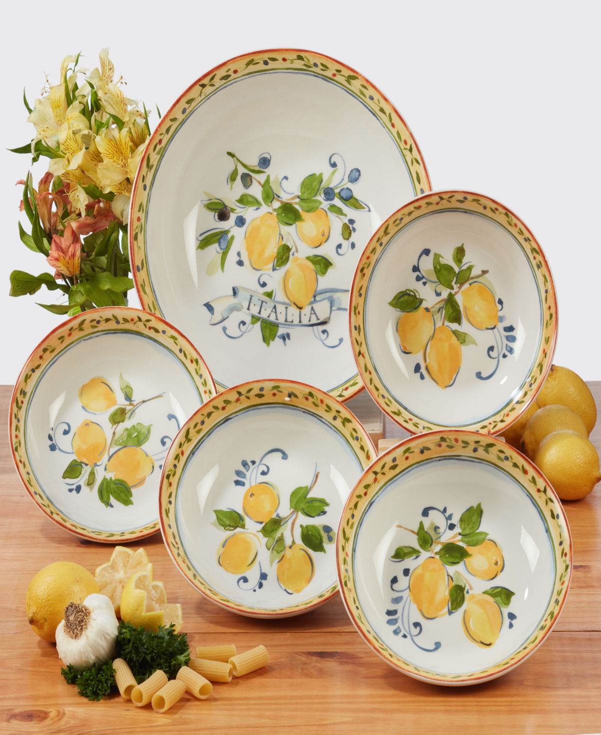 Italia 5 Piece Pasta Set