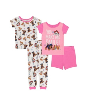 Paw Patrol Toddler Girls Cotton 4 Piece Set
