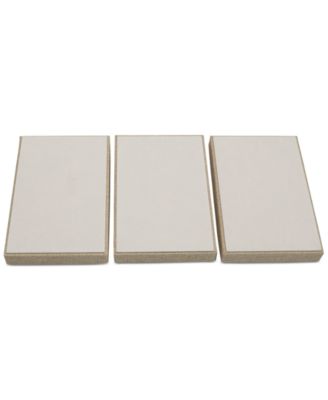 Stackable Jewelry Trays, Set of 3