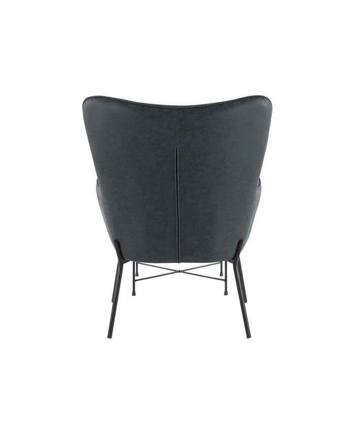 Lumisource Izzy Lounge Chair and Ottoman Set Macy's