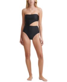 Cutout Bandeau One-Piece Swimsuit