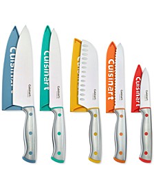ColorCore™ 10-Pc. Multicolor Cutlery Set with Blade Guards	
