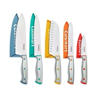 Cuisinart ColorCore 10-Piece Multicolor Cutlery Set with Blade Guards