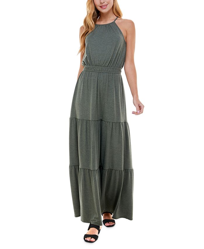 Kingston Grey Juniors' Heathered Maxi Dress - Macy's