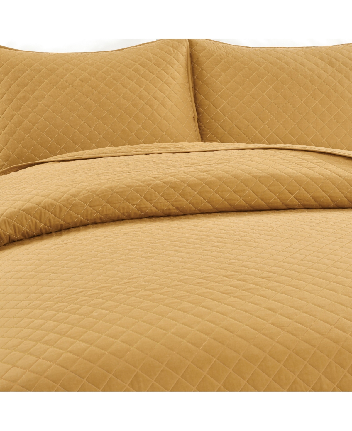 Lush Decor Ava Cotton 3 Piece Quilt Set, Full/Queen