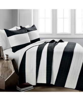 New Berlin Stripe 3 Piece Quilt Set, King