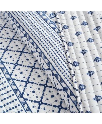 Monique Stripe 3 Piece Quilt Set, King