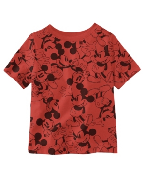 Mickey Mouse Aop Toddler Boys Short Sleeve T-shirt