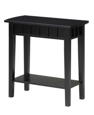 Dennis End Table with Shelf - Macy's