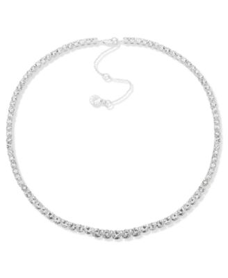 anne klein silver necklace